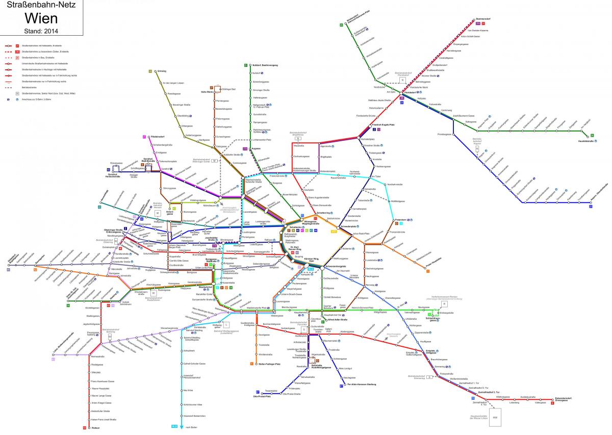 wenen oostenrijk metro kaart