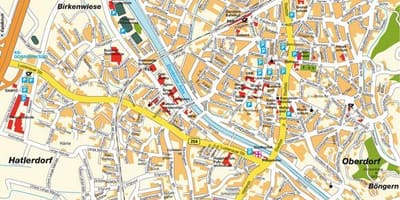Kaart van dornbirn oostenrijk