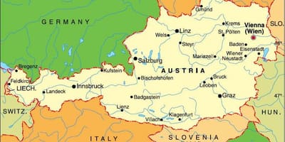 Oostenrijk innsbruck kaart