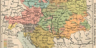 Oostenrijk hongarije kaart 1900